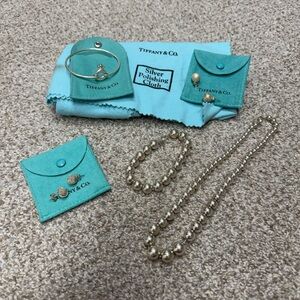 Tiffany & Co. Silver Beaded Jewelry Collection